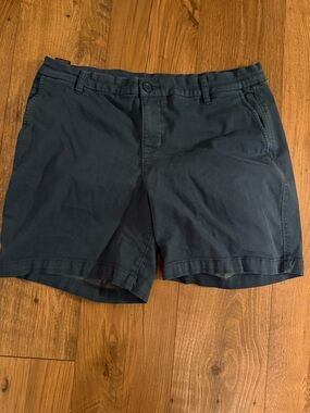 Kut from the Kloth Women's Navy Flat Front Shorts